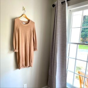 Blush Knit Sweater Dress